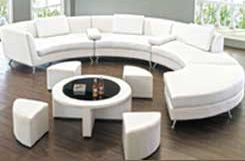 Milan White Lounge Collection Rentals