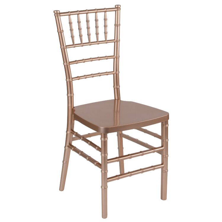 Rose Gold Chiavari Ballroom Chair Rental BR105