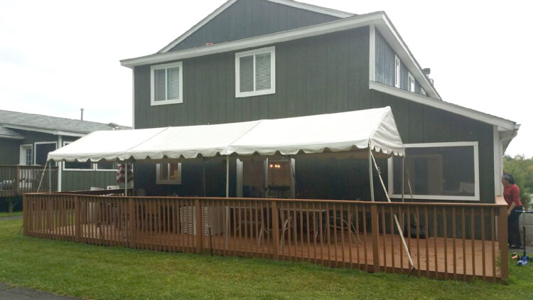 Frame Tent: 10'x20' Rental
