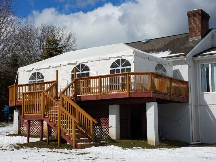 Frame Tent: 16'x24' Rental