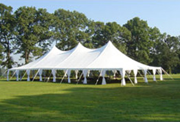 Century Pole Tent Wedding Party Package Rentals