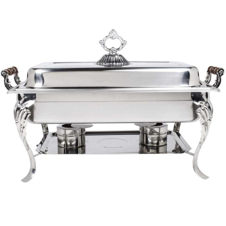 Classic 8 Qt. Stainless Steel Meat Chafer Rental (KCF109)