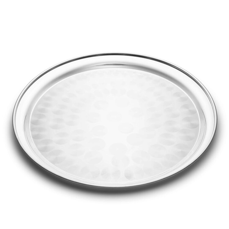 Stainless Steel Silver Mirror Tray Rental