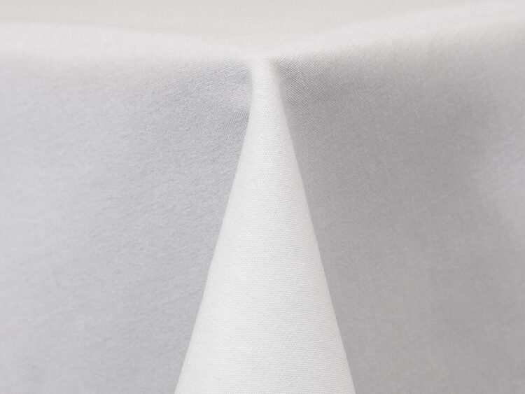 White Cott'n Eze Tablecloth Rental