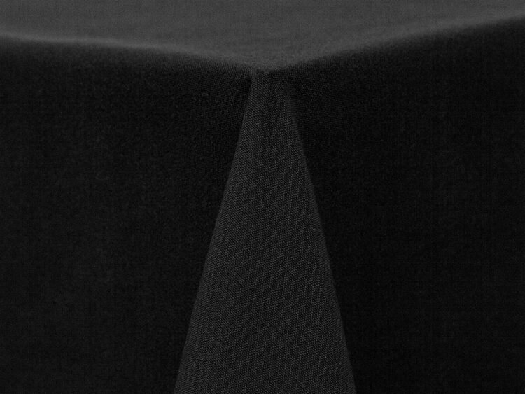 Black Cott'n Eze Tablecloth Rental