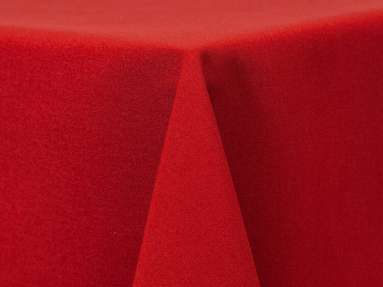 Red Cott'n Eze Tablecloth Rental