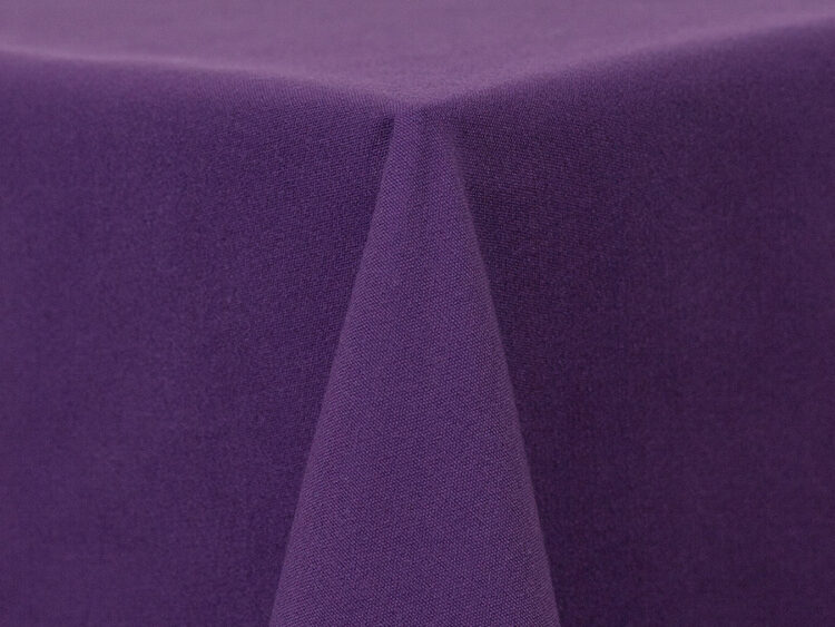 Purple Cott'n Eze Tablecloth Rental