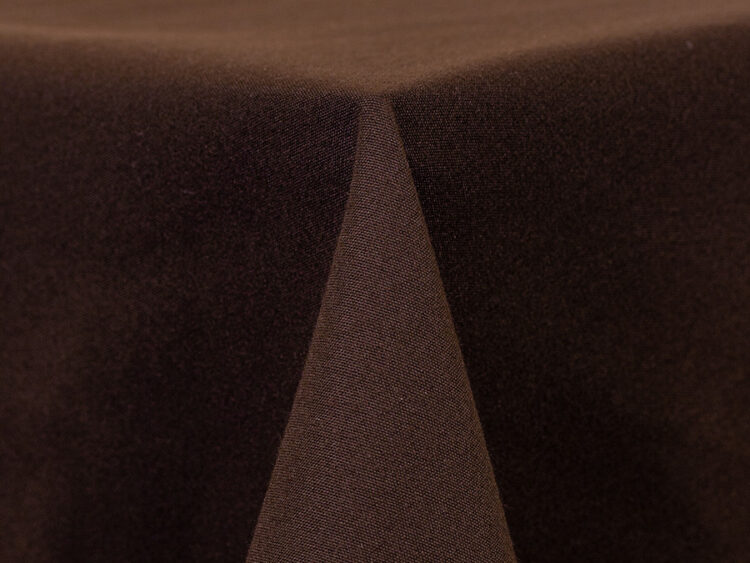 Brown Cott'n Eze Tablecloth Rental