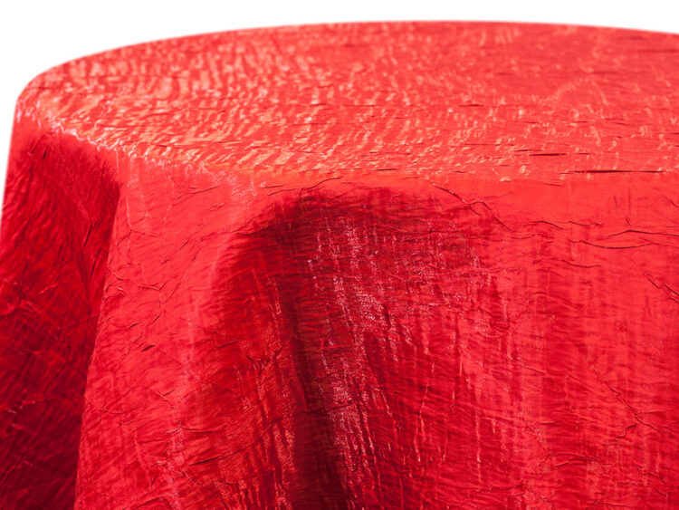 Valentine Iridescent Crush Tablecloth Rental
