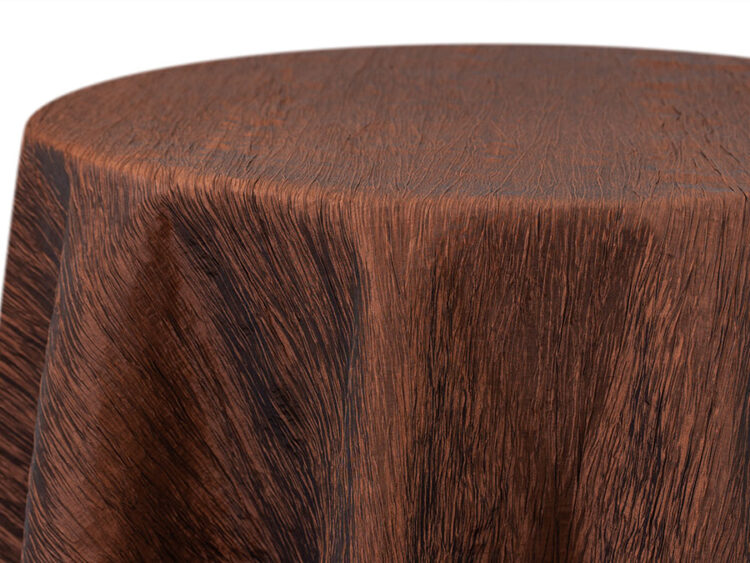 Copper Krinkle Tablecloth Rental