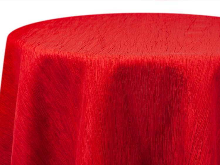 Valentine Krinkle Tablecloth Rental