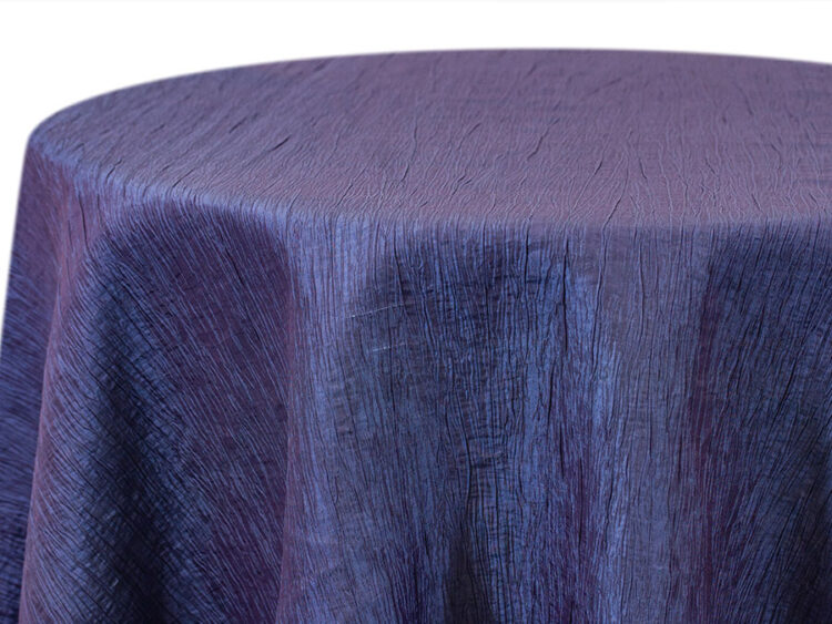 Violet Krinkle Tablecloth Rental