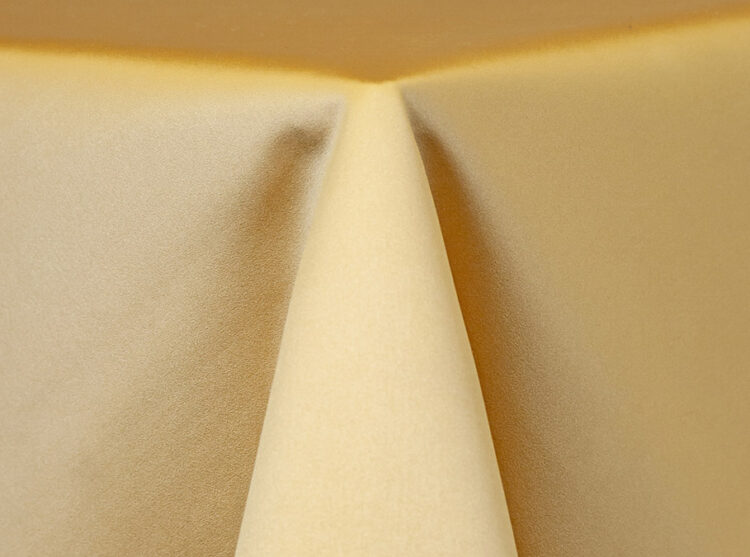 Maize Lamour Matte Satin Tablecloth Rental