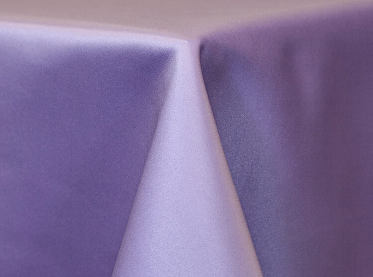 Orchid Lamour Matte Satin Tablecloth Rental