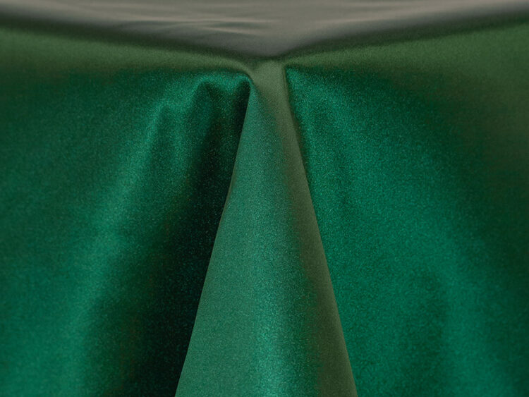 Hunter Poly Satin Tablecloth Rental
