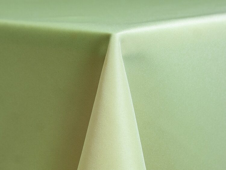 Celadon Polyester Tablecloth Rental