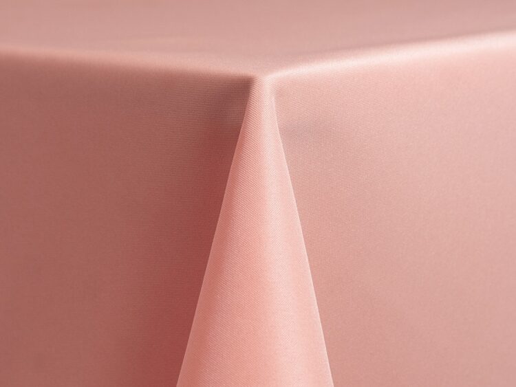 Dusty Rose Polyester Tablecloth Rental