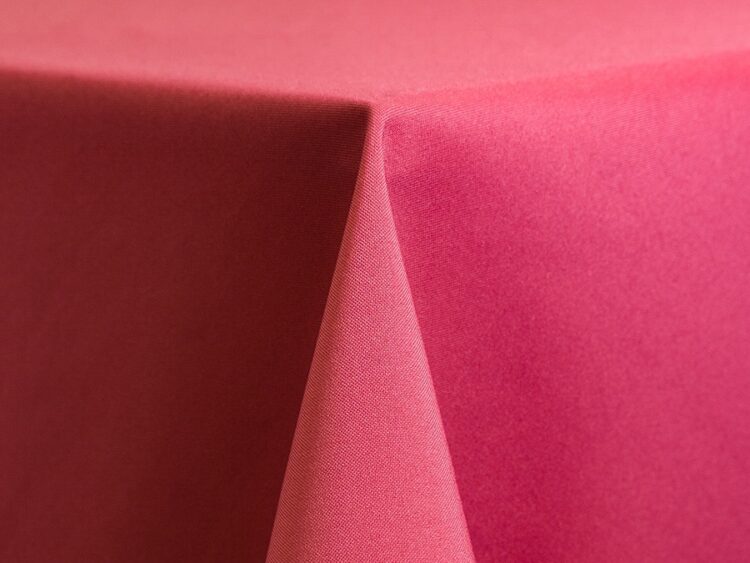 Fuchsia Polyester Tablecloth Rental