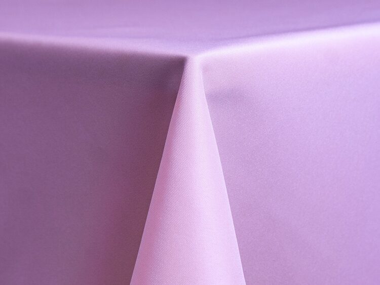 Lilac Polyester Tablecloth Rental