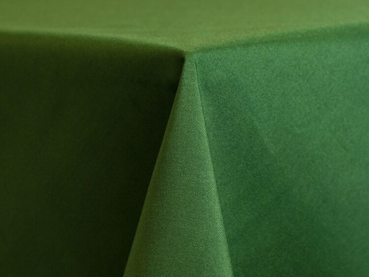 Moss Polyester Tablecloth Rental