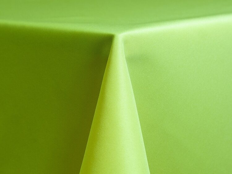 Neon Green Polyester Tablecloth Rental
