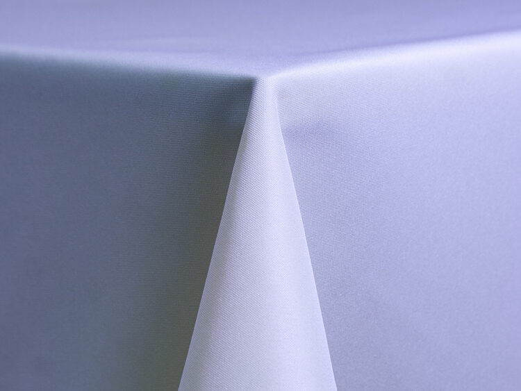 Periwinkle Polyester Tablecloth Rental