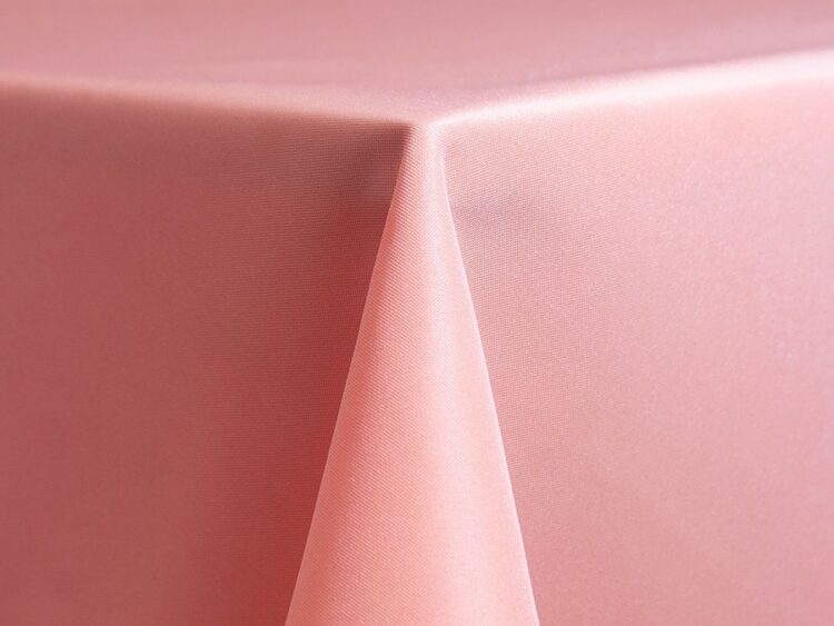Pink Polyester Tablecloth Rental