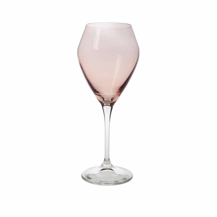Blush Glassware Rental