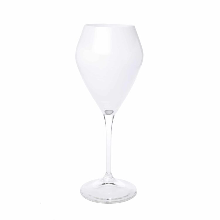 White Glassware Rental