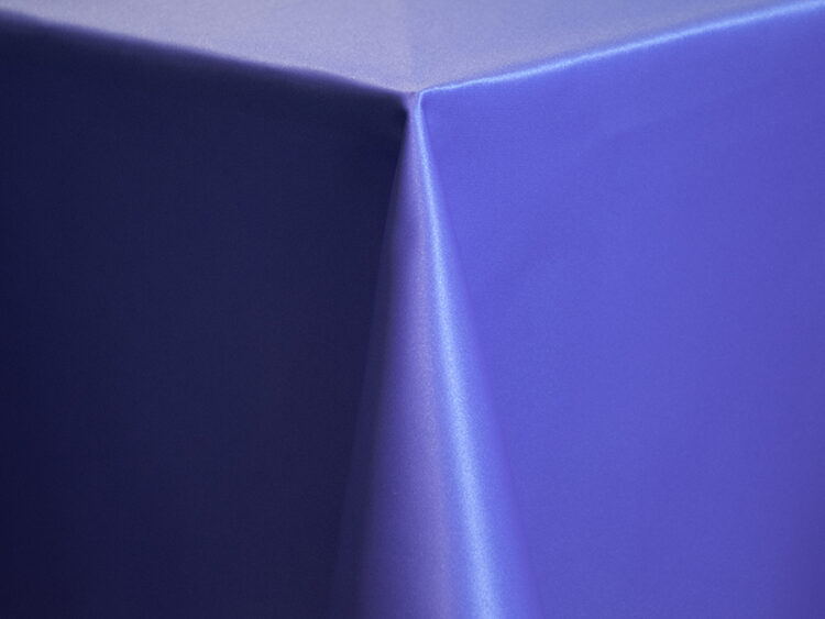 Iris Lamour Matte Satin Tablecloth Rental