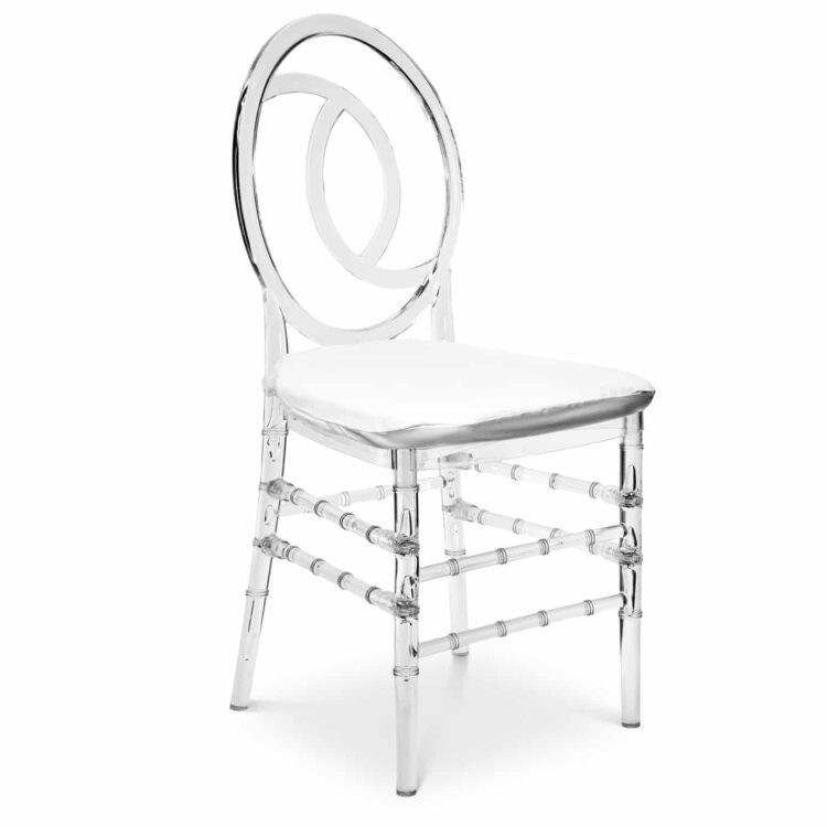 Clear Sapphire Chair Rental BR111