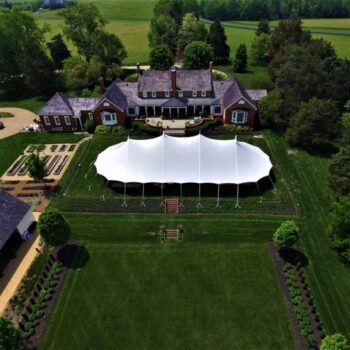 Sailcloth Style Tent: 45'x104' Rental