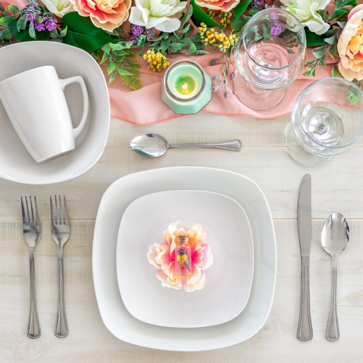 White Rounded China