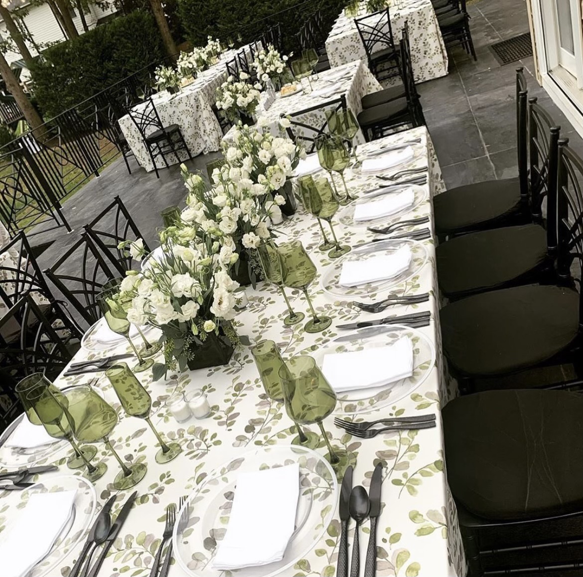 Black Isabella Chair Rental BR116 - Image 2