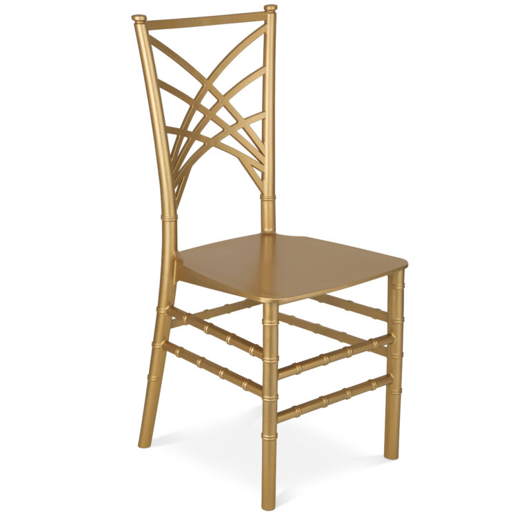 Gold Isabella Chair Rental BR118