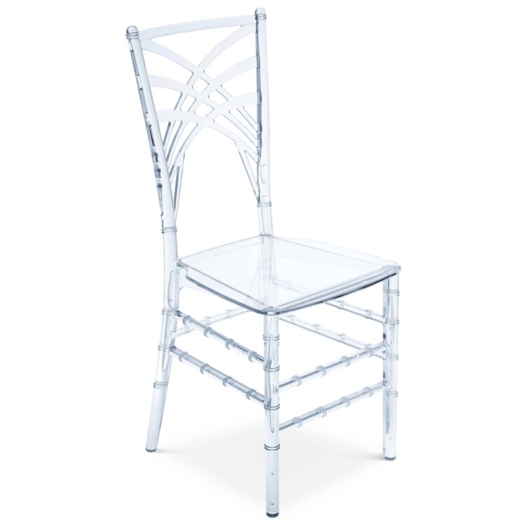 Clear Isabella Chair Rental BR117