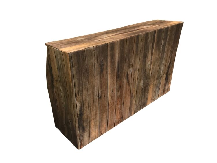 6' Darkwood-Look Bar Rental B130