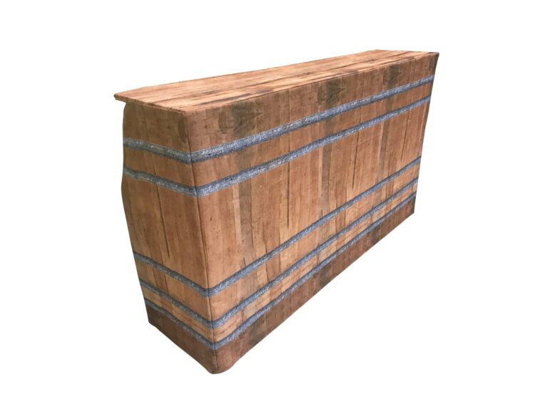 6' Wine Barrel-Look Bar Rental B134