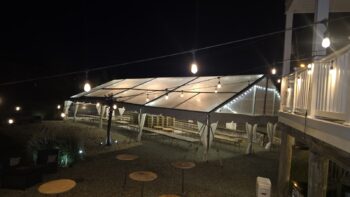 Clear Top Tent: 12'x24' Rental