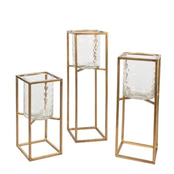 Gold Candle Holder Rental
