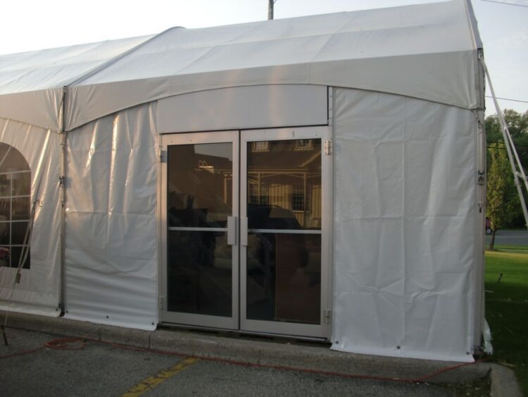 Madison Double Tent Doors Rental