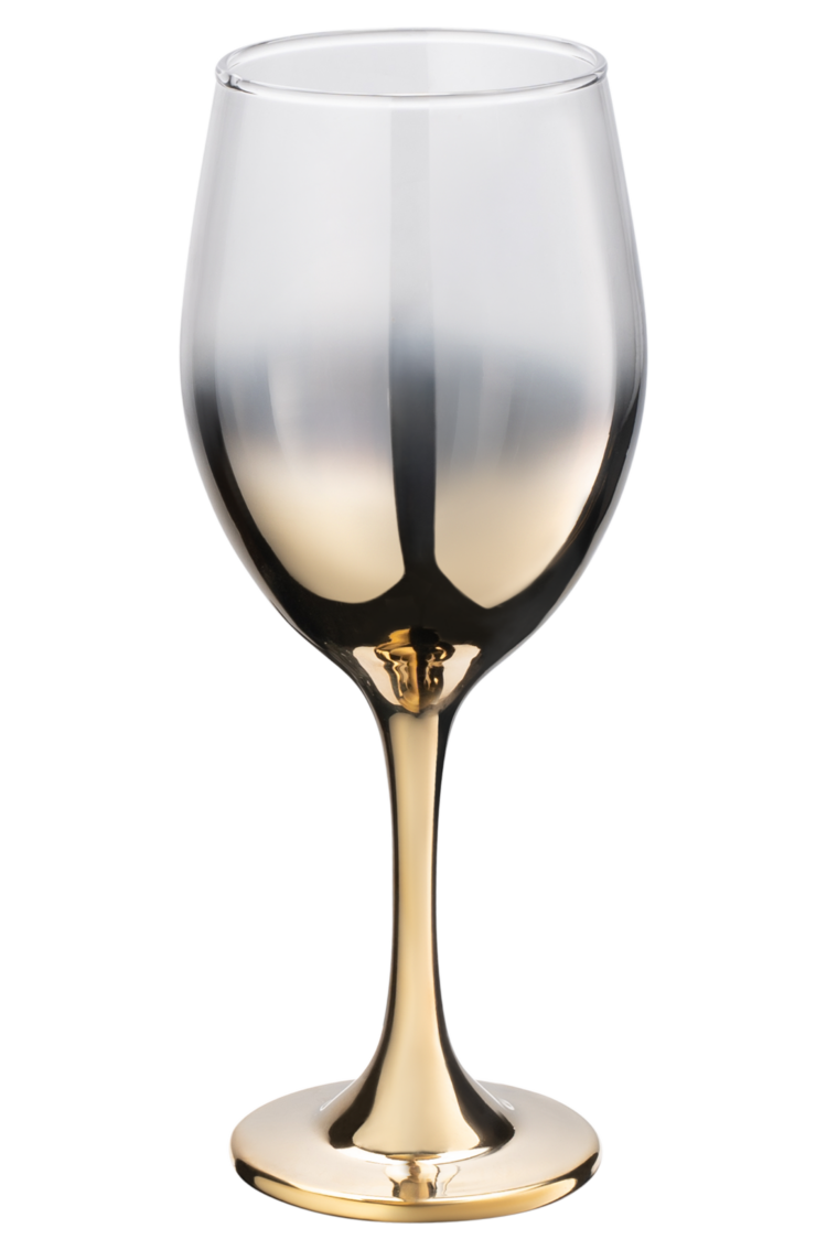 Madison Gold Ombre Glassware Rental