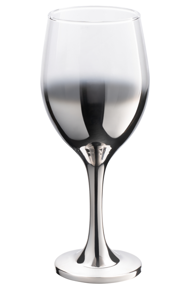 Madison Silver Ombre Glassware Rental