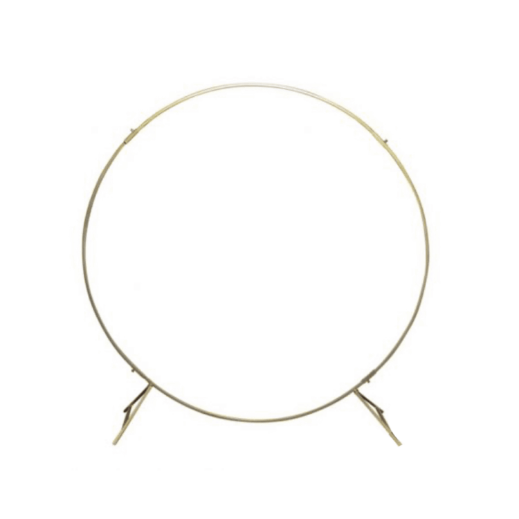 Gold Circle Arch Rental