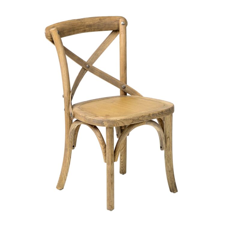 Children's Rustic Crossback Chair Rental CD103