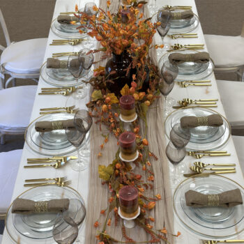 Holiday Dinner Package Rental lll for 12 People