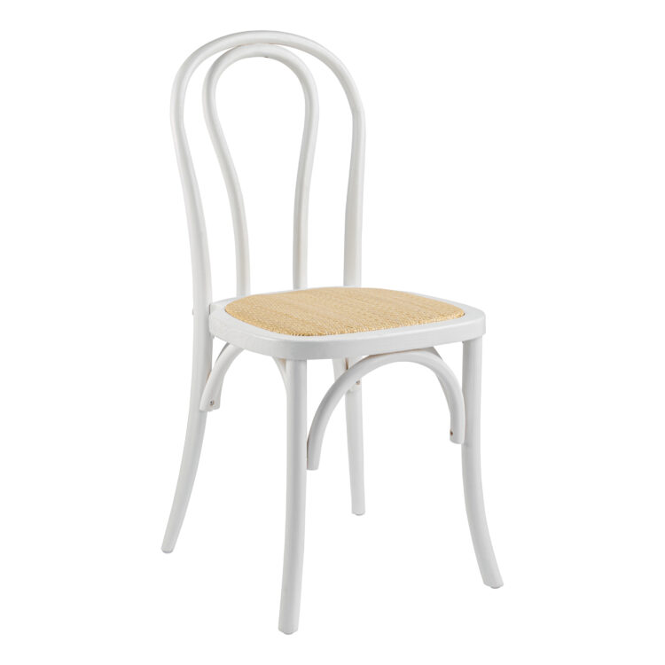 White Caroline Chair Rental BR139