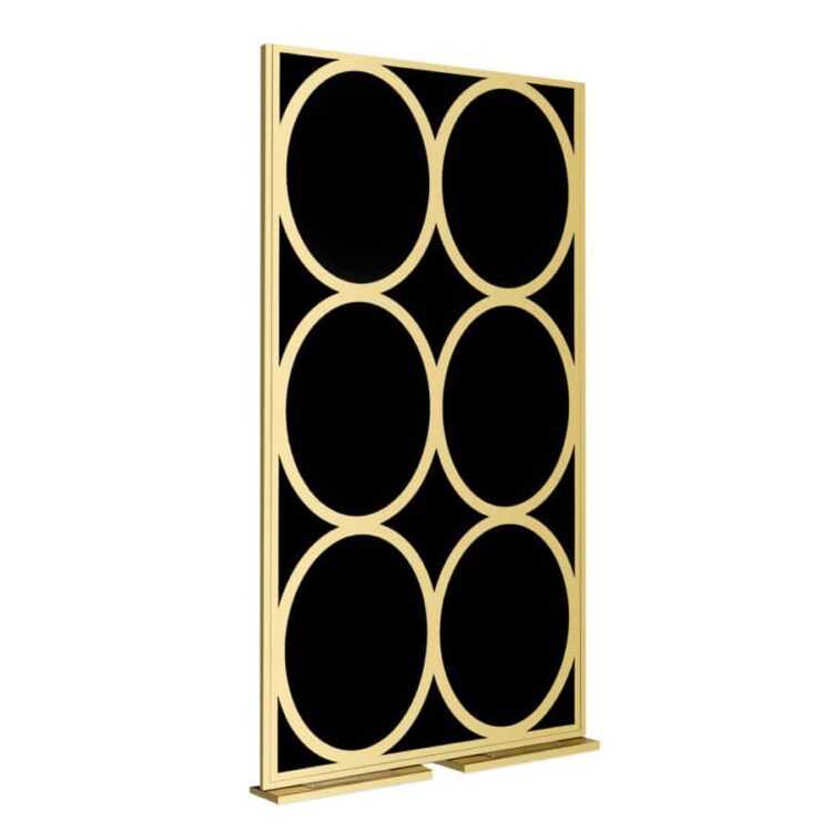 Tiffany Gold Screen - Black (S105) Rental