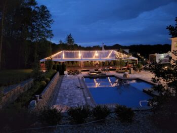 Clear Top Tent Wedding Party Package Rentals