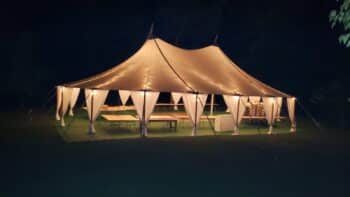 Sailcloth Style Tent Wedding Party Package Rentals